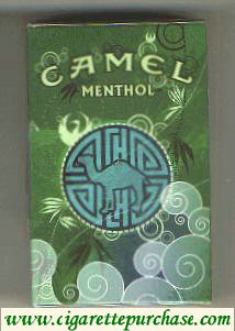 Camel Menthol cigarettes Art Issue hard box